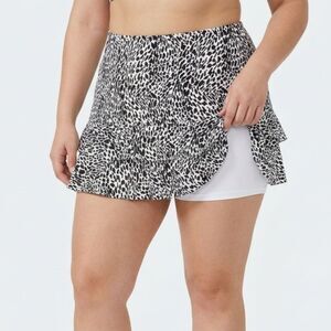 Tail Activewear XXL Plus Size Leopard Print Ruffle Golf Tennis Skort Skirt